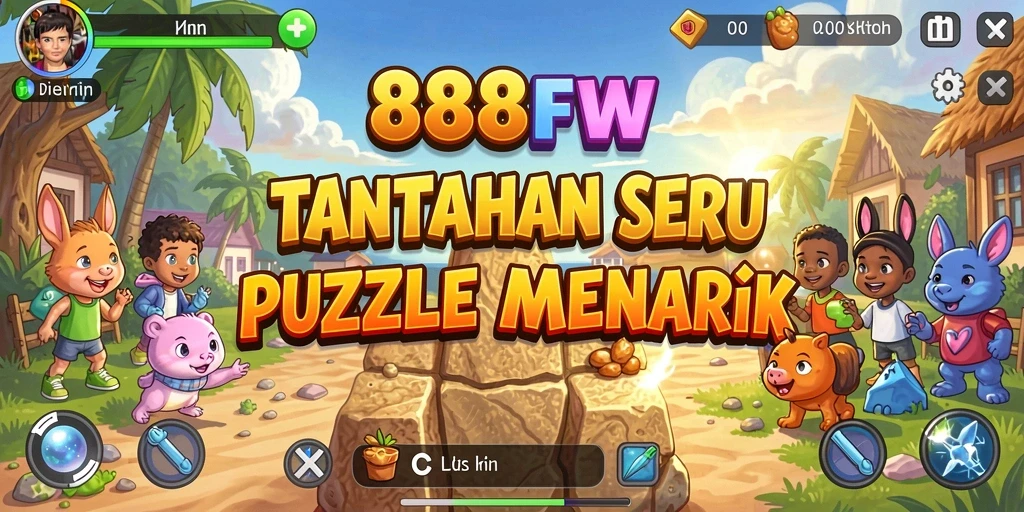 Gameplay menantang dan seru di 888FW dengan puzzle yang memikat.