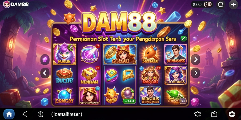 Tampilan gameplay yang menarik dan mendebarkan di DAM88.