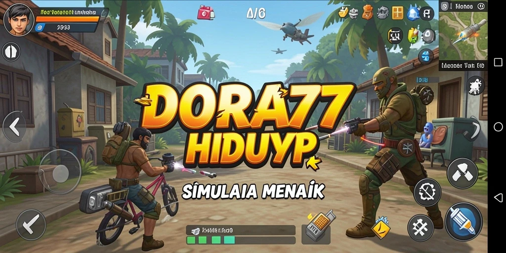 Tampilan gameplay DORA77 yang menarik dan interaktif.