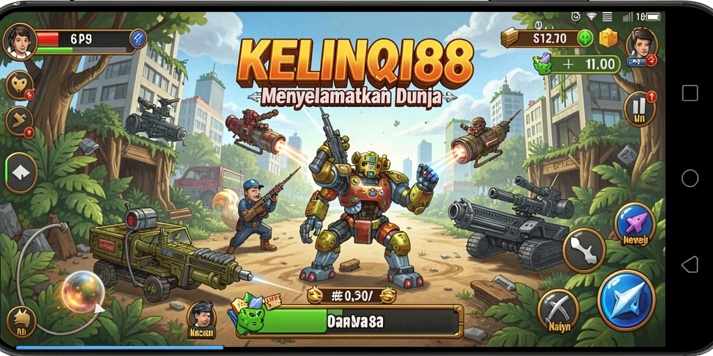 Tampilan menakjubkan dari pertempuran KELINCI88 dengan strategi Tower Defense.