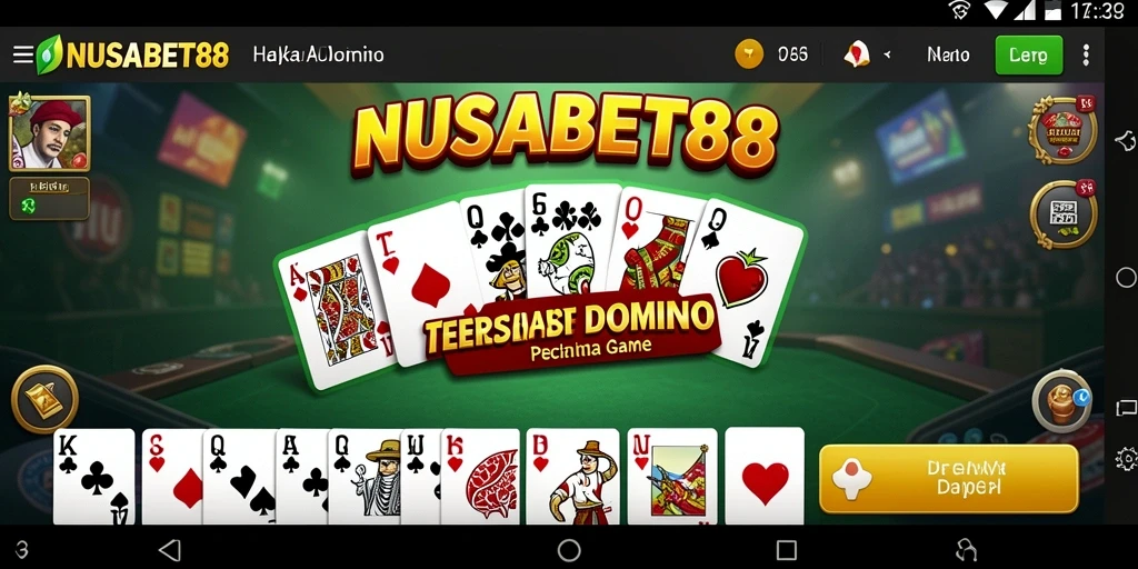 Tampilan gameplay menarik dari NUSABET88 yang menyenangkan.