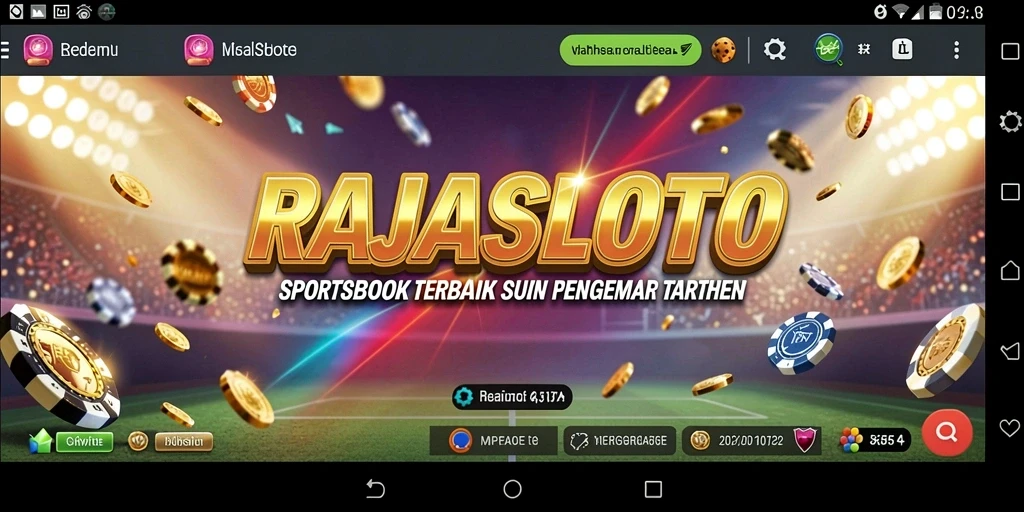Tampilan menarik dari gameplay RAJASLOTO yang interaktif.
