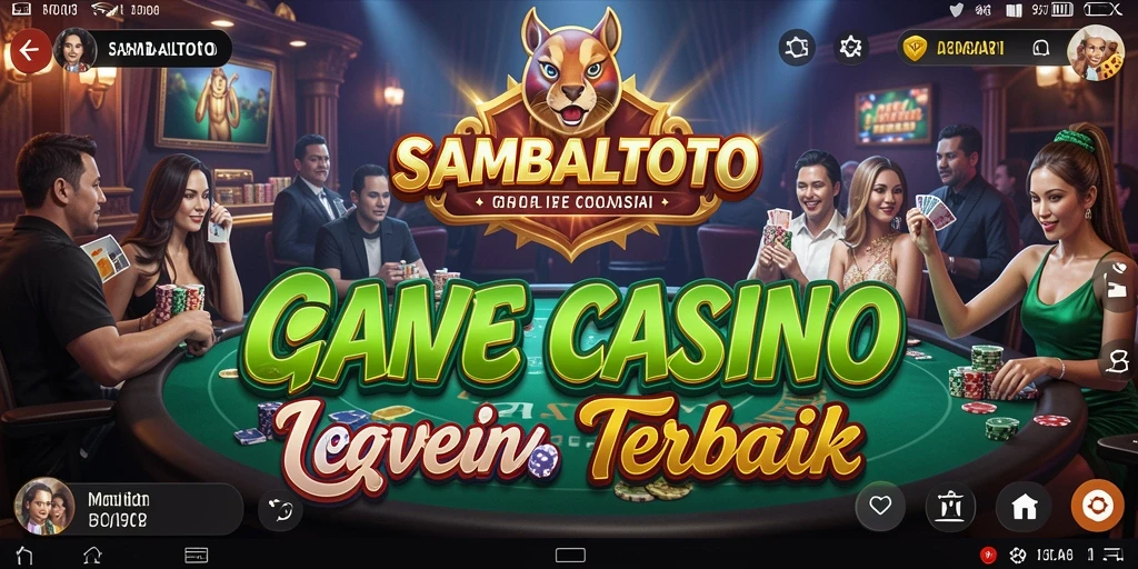 Tampilan gameplay Live Casino yang mengasyikkan di SAMBALTOTO.