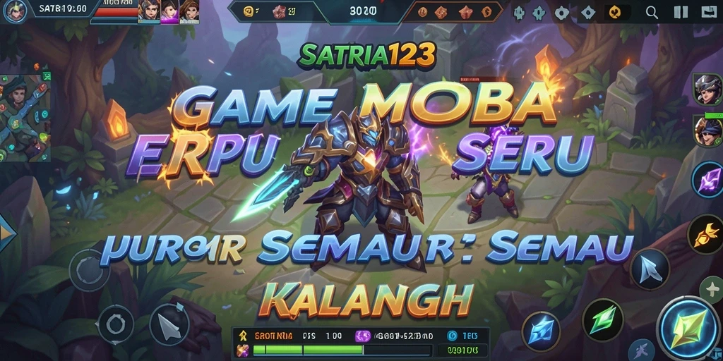 Tampilan gameplay SATRIA123 yang intens dan seru.