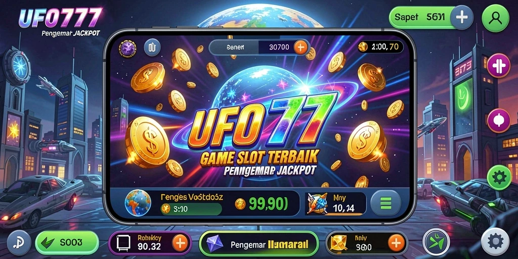 Menampilkan gameplay menarik dari game Slot UFO777.
