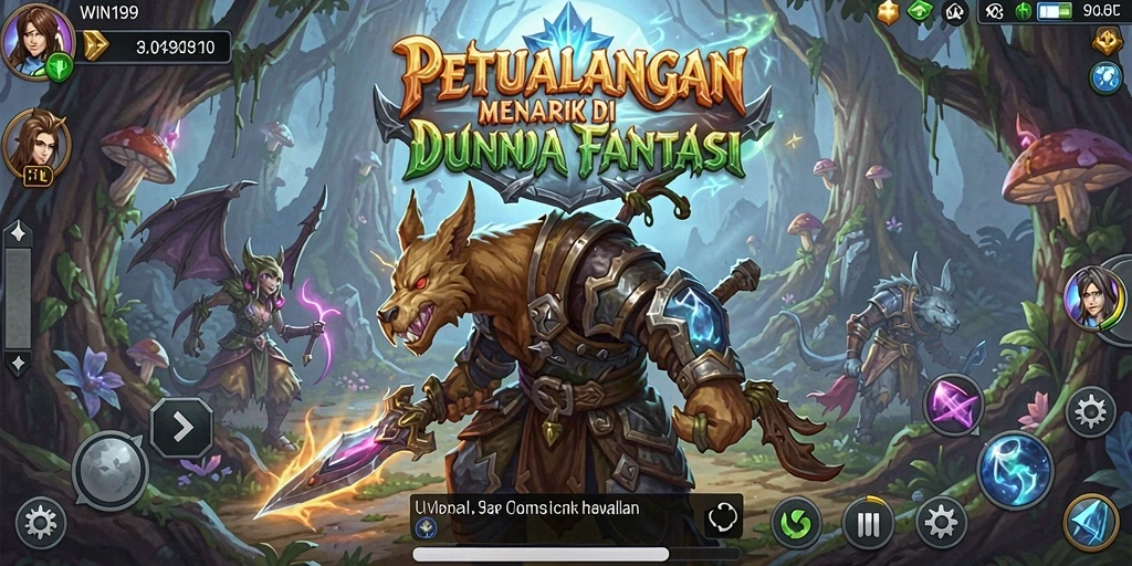Screenshot gameplay WIN199 menampilkan eksplorasi petualangan yang mendebarkan.