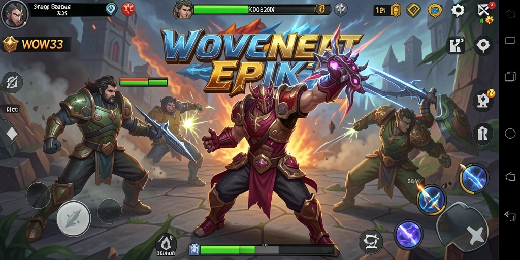 Gameplay menegangkan dalam <strong>WOW33</strong> yang melibatkan pertempuran strategis.