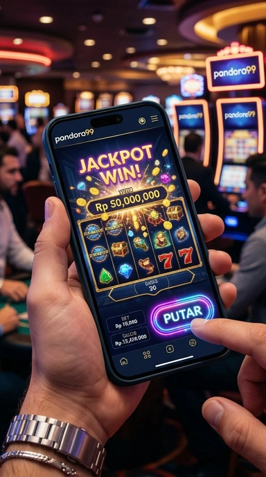 Proses pengunduhan aplikasi yang cepat di pandora99.